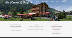 Desktop Screenshot of lerefuge.ch